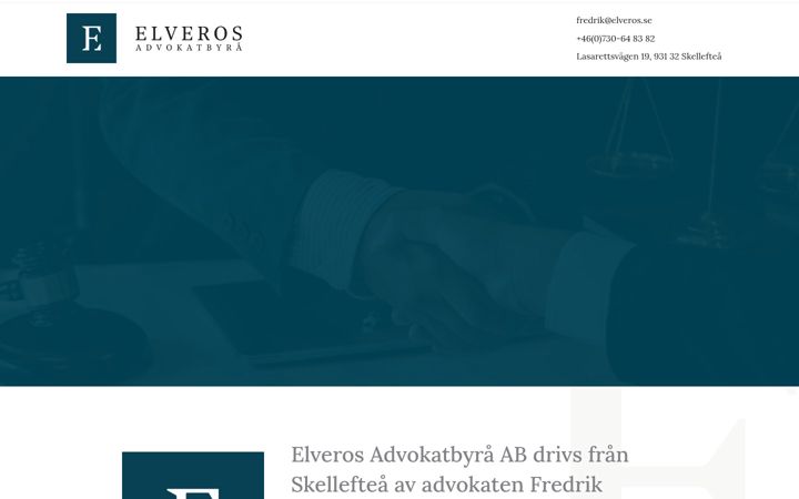 Ekrano kopija elveros.se
