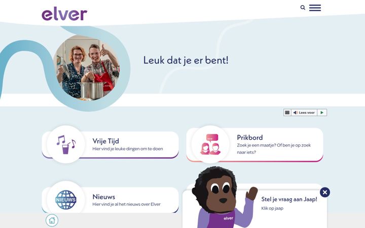Screenshot ta' elvervoorjou.nl