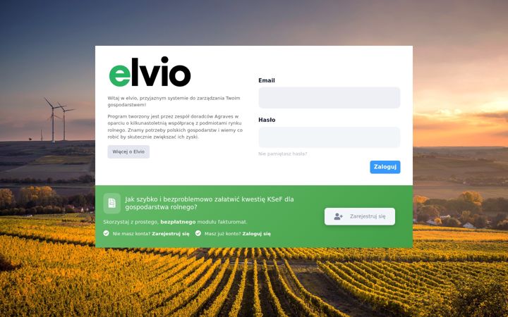 Screenshot of elvio.pl