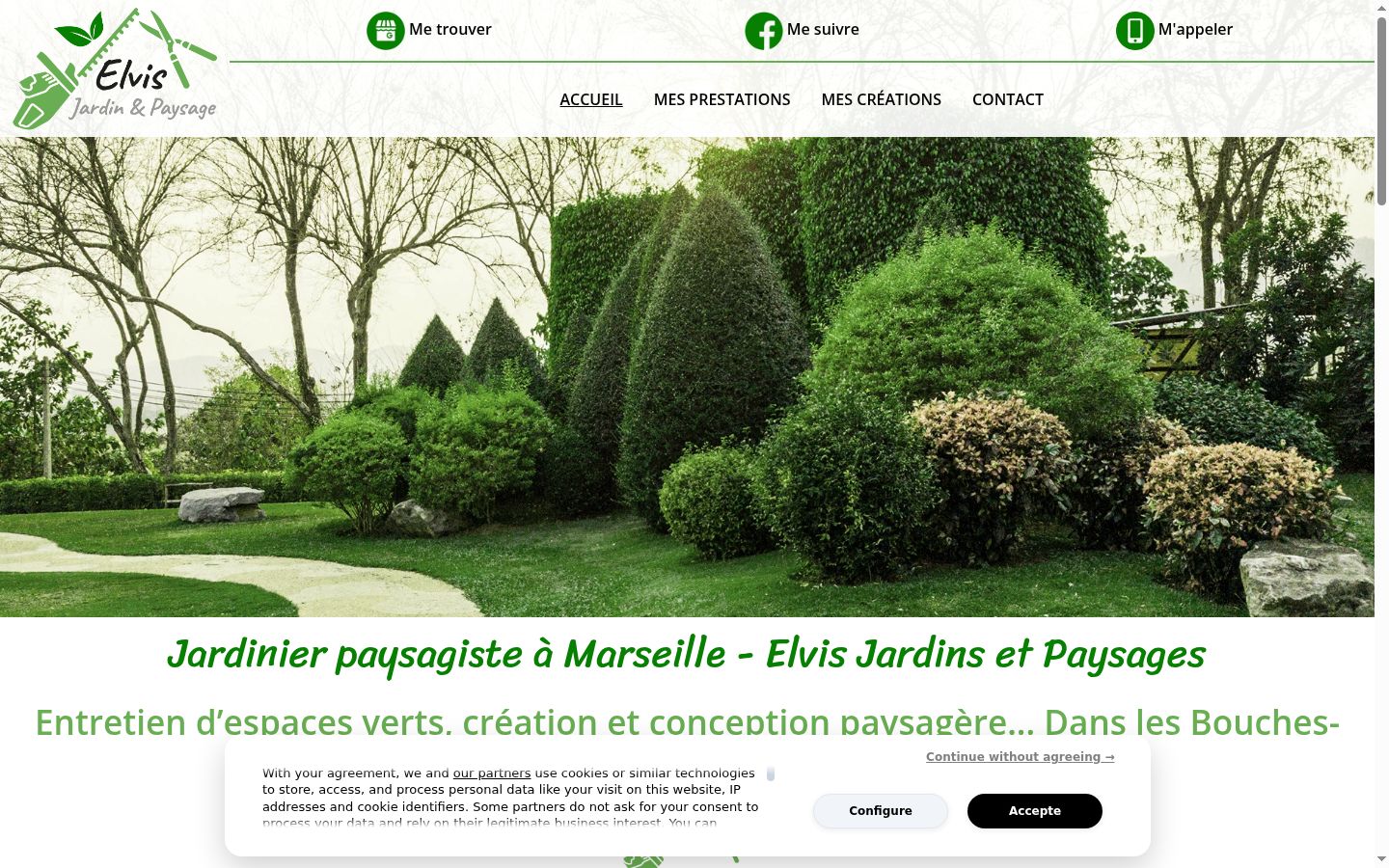 Screenshot tal-banner tal-kunsens muri qabel kwalunkwe interazzjoni