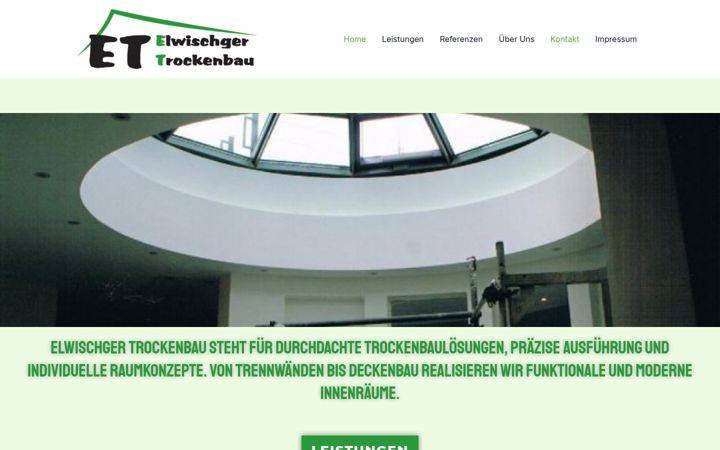Screenshot von elwischger-trockenbau.de