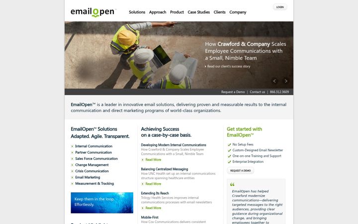 Screenshot of emailopen.com