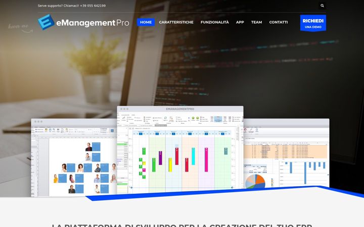 Skjermbilde av emanagementpro.com