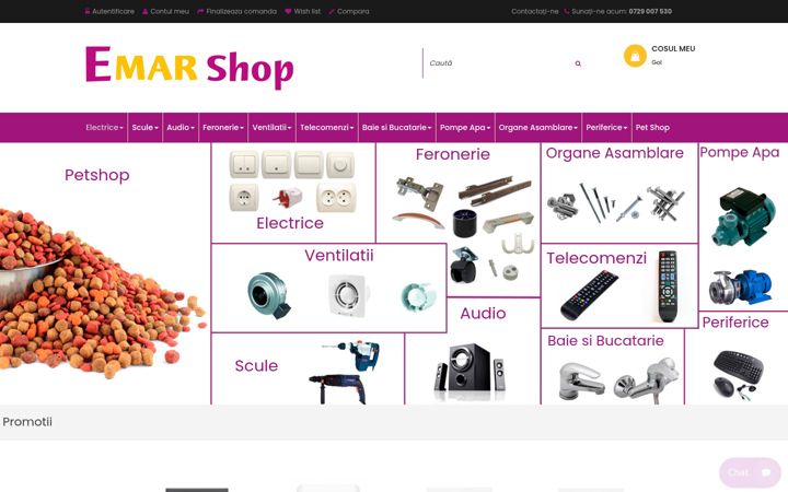 Screenshot of emarshop.ro