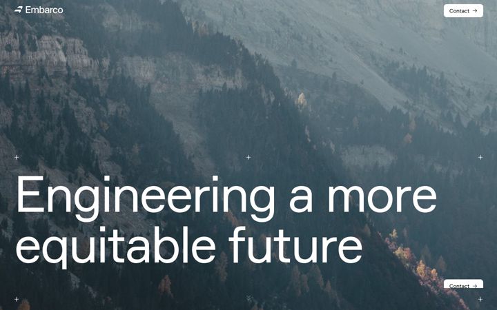 Skærmbillede af embarco.tech