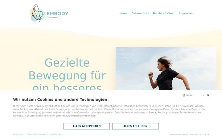 Screenshot of embody-movement.de