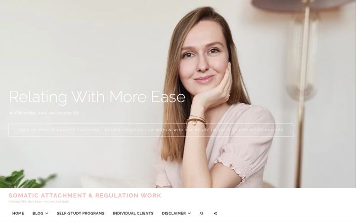 Screenshot of embodysafetywitheva.com