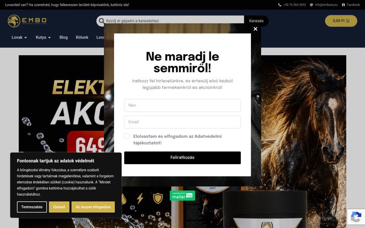 Ekrānuzņēmums no emboeq.eu