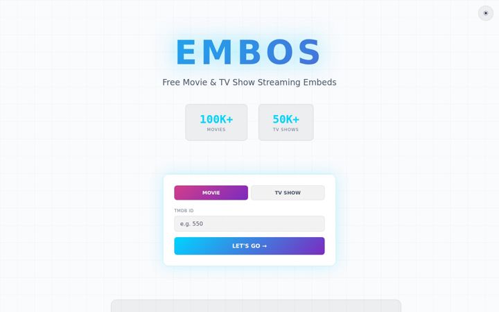 Screenshot of embos.top