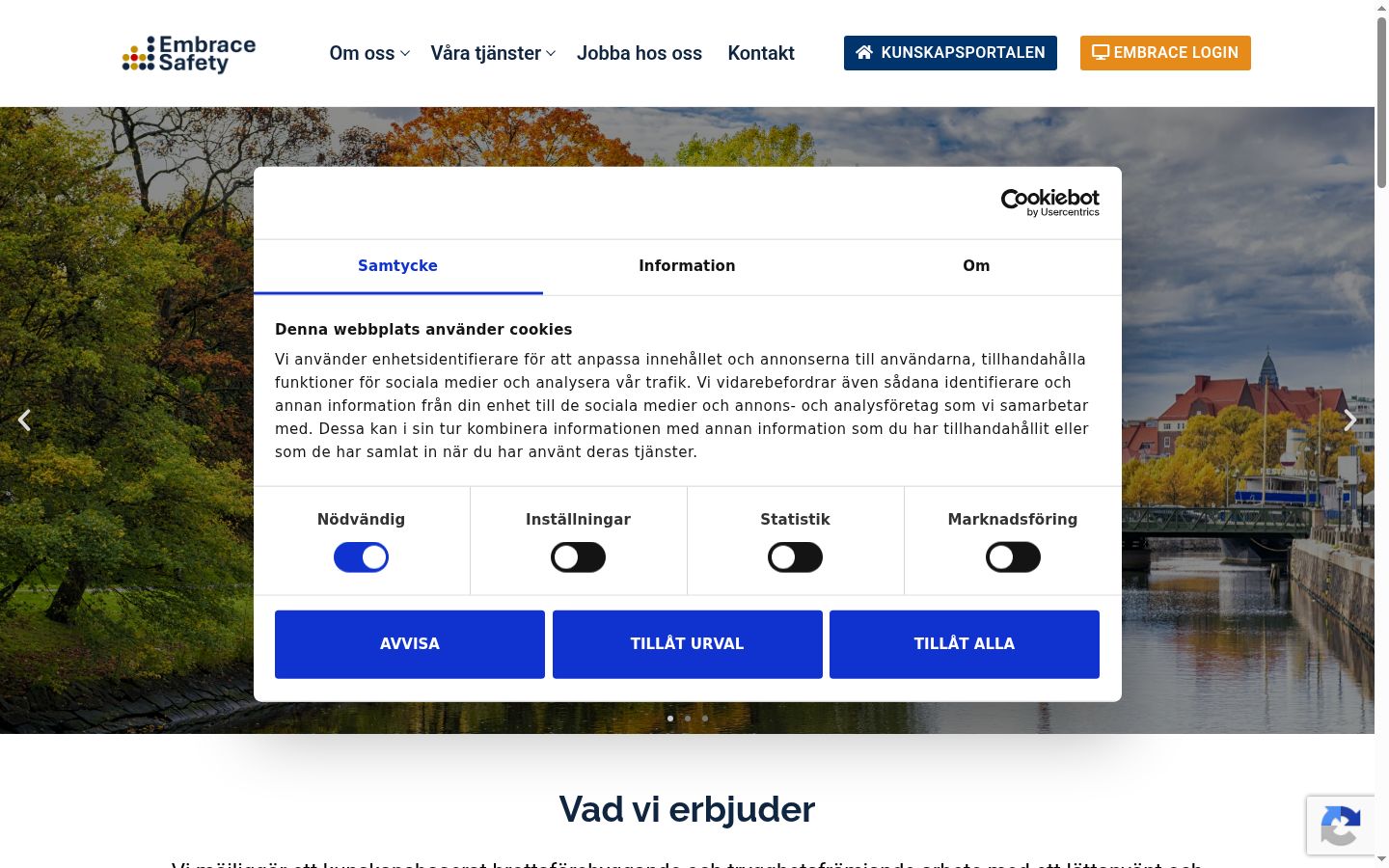 Sutikimo reklamjuostės, rodytos prieš bet kokią sąveiką, ekrano kopija