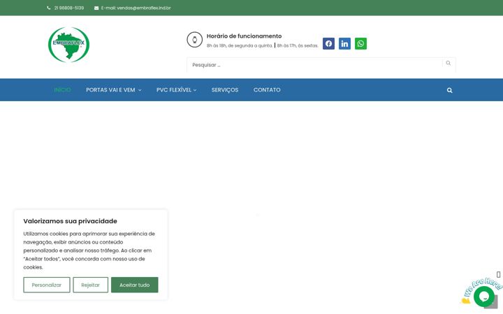 Screenshot di embraflex.ind.br
