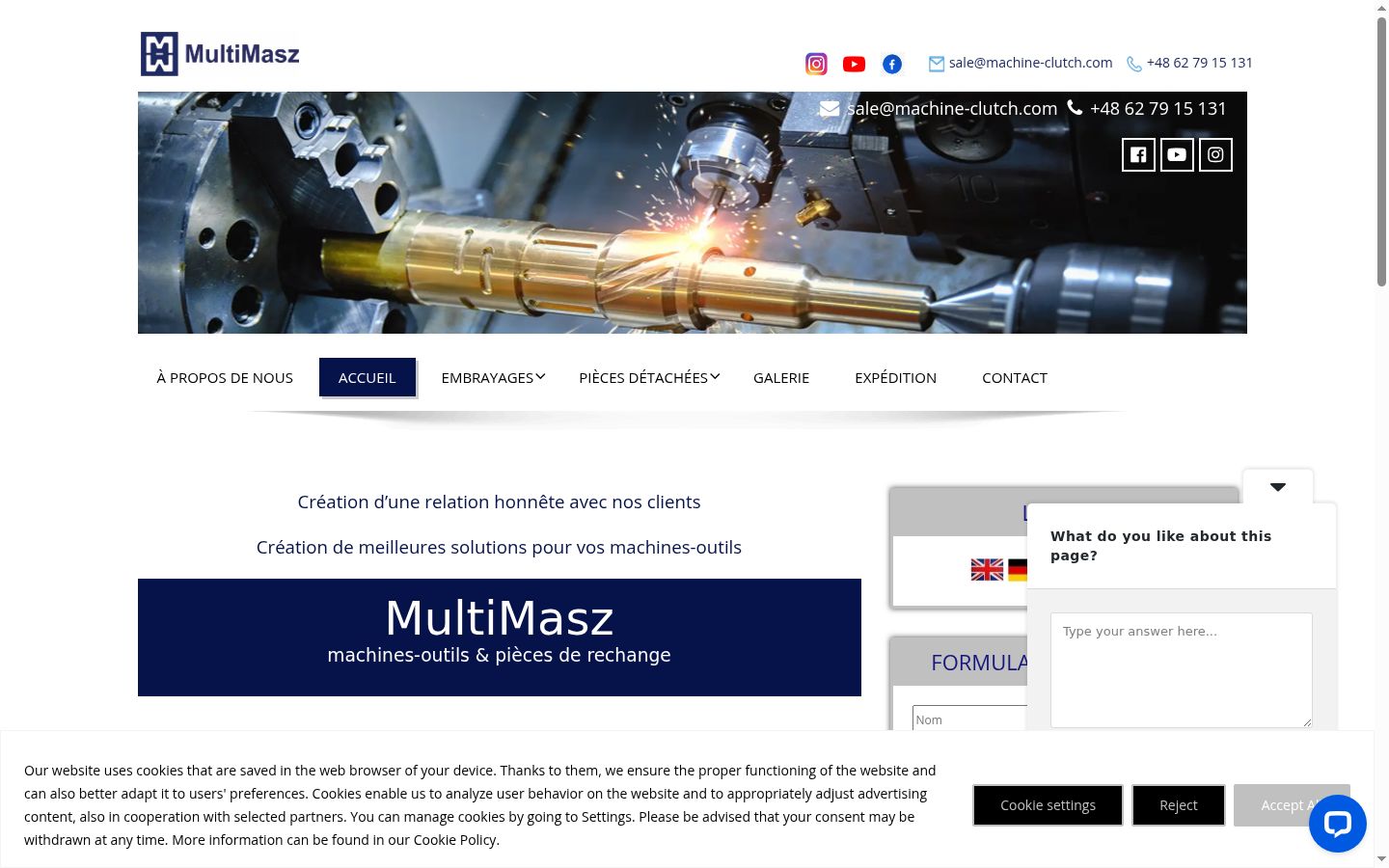 Screenshot tal-banner tal-kunsens muri qabel kwalunkwe interazzjoni