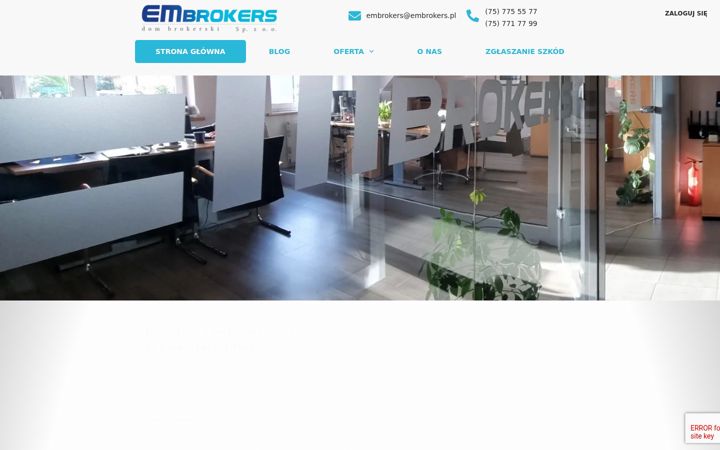 Screenshot of embrokers.pl