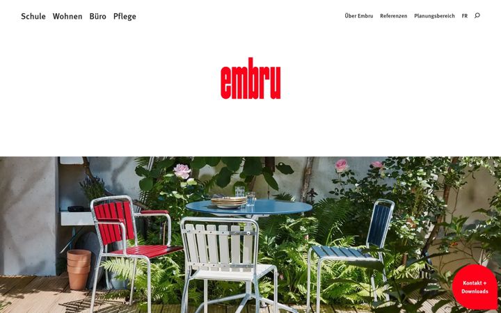 Skärmbild av embru.ch