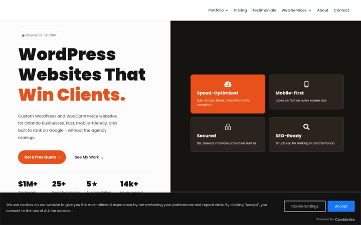 Screenshot of embryodesign.com