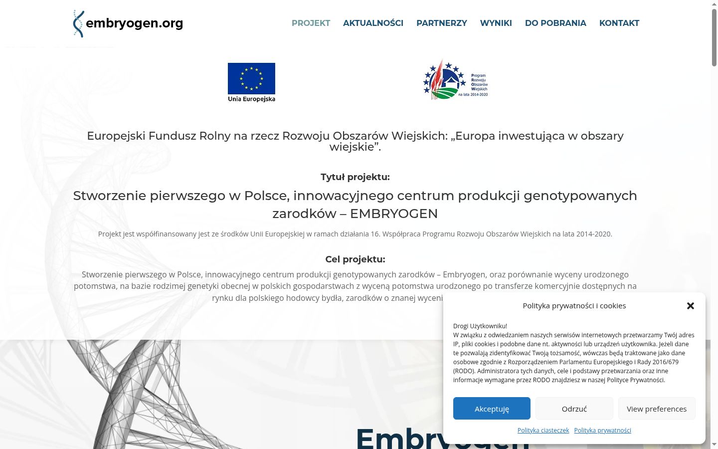 Képernyőkép a bármilyen interakció előtt megjelenő hozzájárulási bannerről