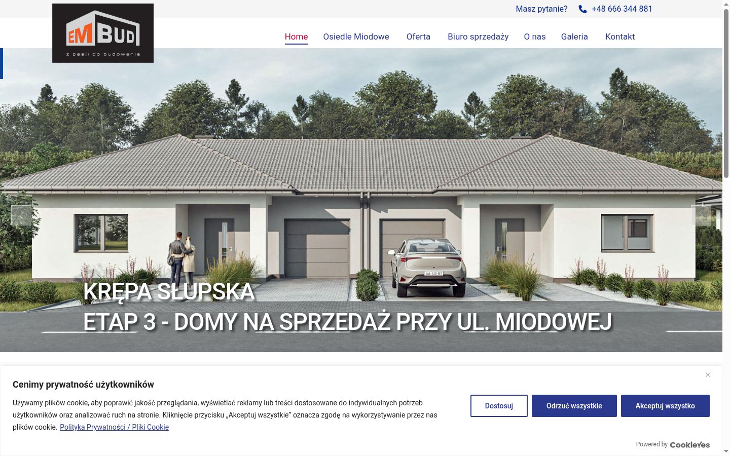 Snímek obrazovky baneru souhlasu zobrazeného před jakoukoli interakcí