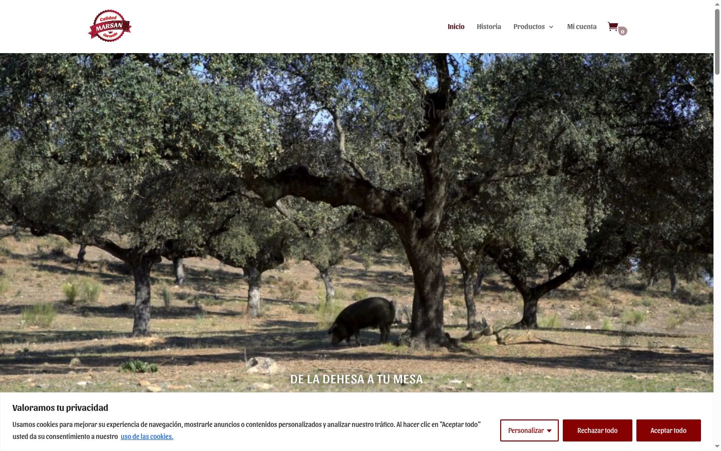 Screenshot του banner συγκατάθεσης που εμφανίστηκε πριν από οποιαδήποτε αλληλεπίδραση