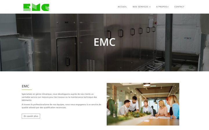 Screenshot of emc-pessac.fr