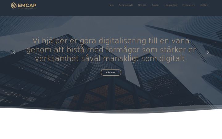 Ekrano kopija emcap.se