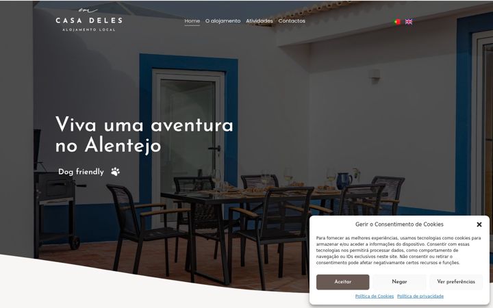 Screenshot of emcasadeles.com