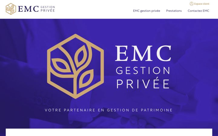 Screenshot ta' emcgestionprivee.fr