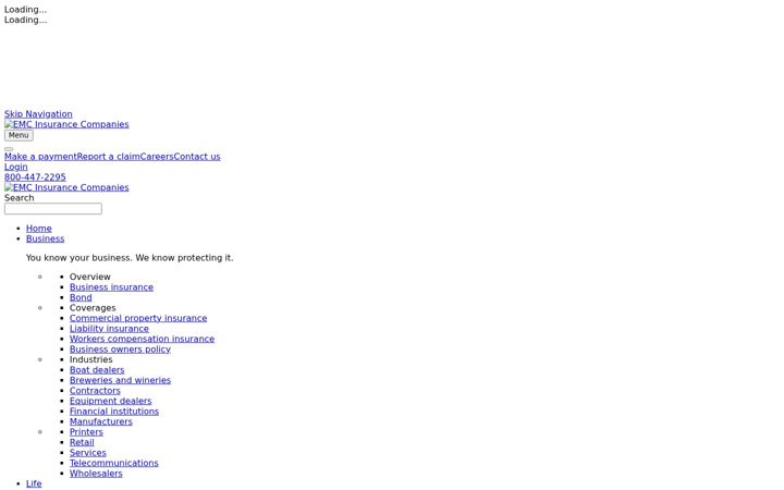 Screenshot of emcins.com