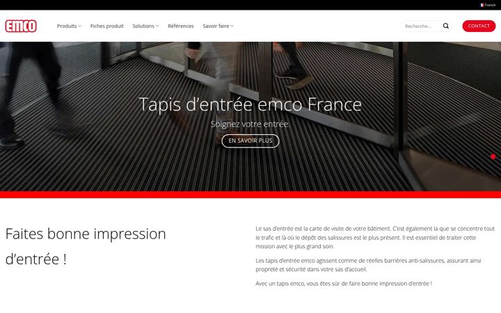 Screenshot of emco.fr