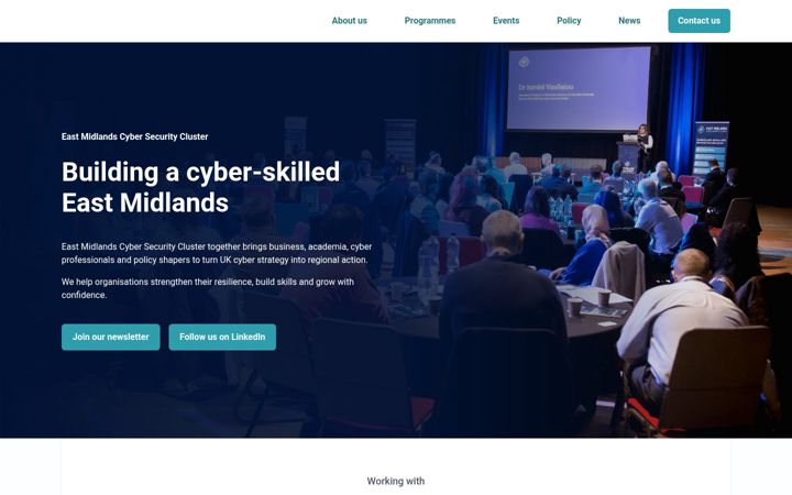 Screenshot von emcsc.co.uk