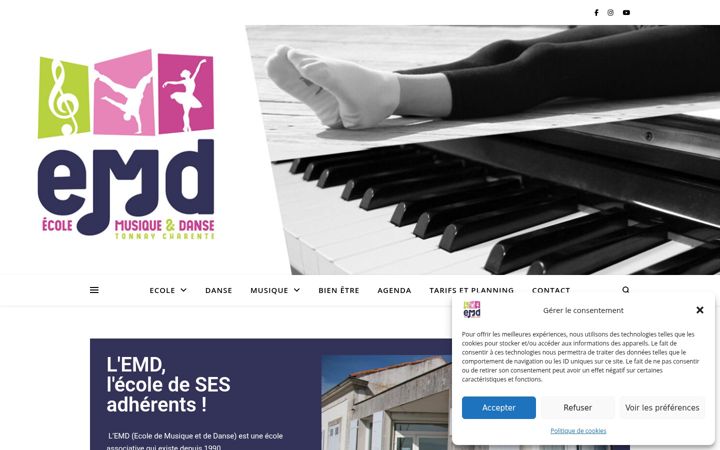 Screenshot of emd-tonnaycharente.fr