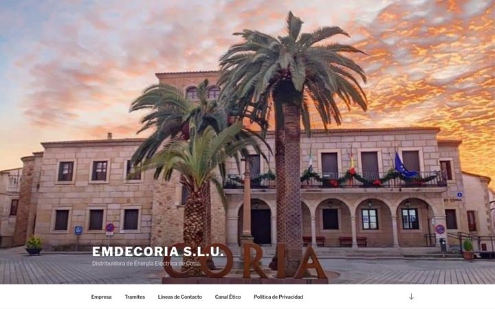 Ekraanipilt saidist emdecoria.es