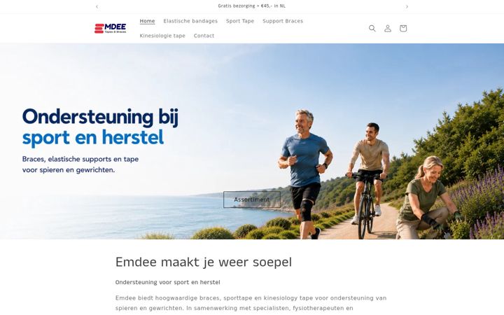 Screenshot του emdeeshop.nl