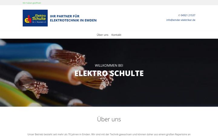 Screenshot of emder-elektriker.de
