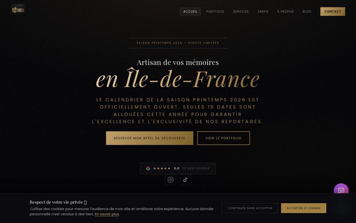 Screenshot ta' emdiavisuals.com