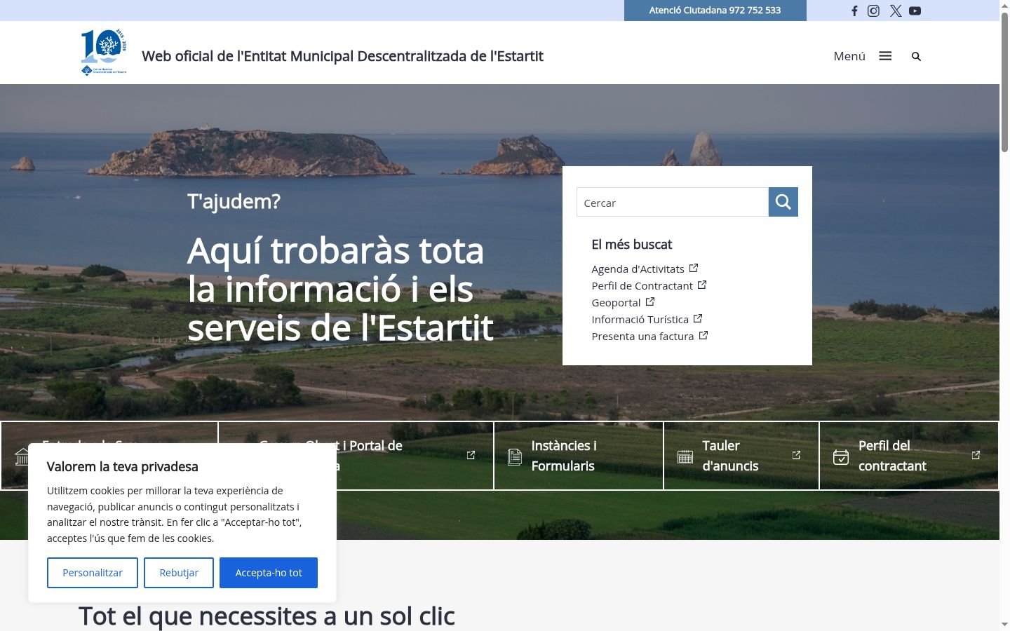 Zrzut ekranu banera zgody wyświetlanego przed jakąkolwiek interakcją