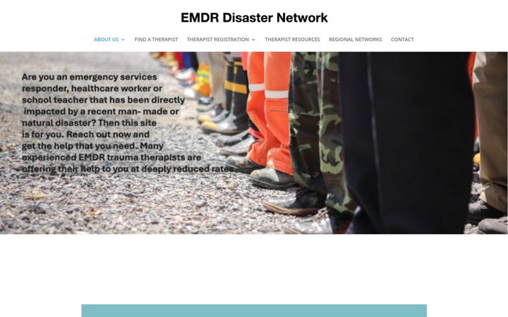 Screenshot di emdrdisaster.net