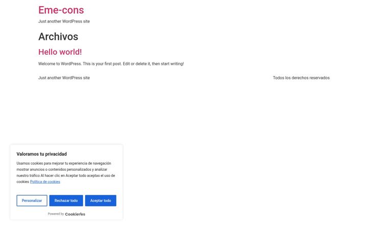 Screenshot of eme-cons.com