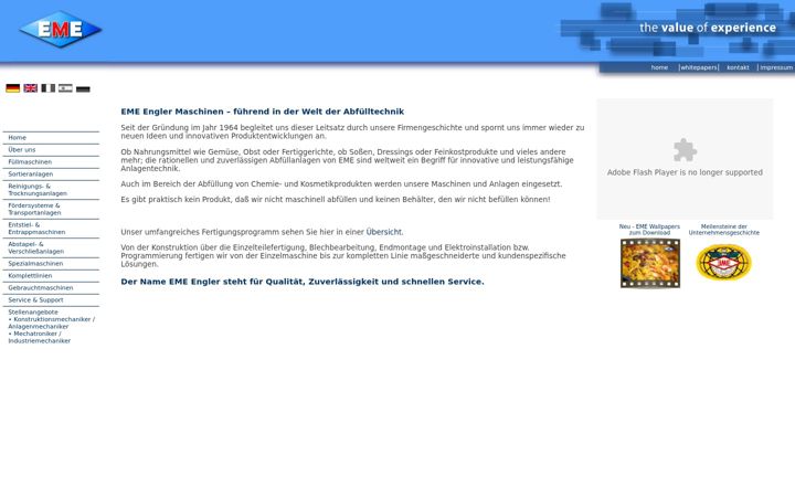 Screenshot of eme-engler.com