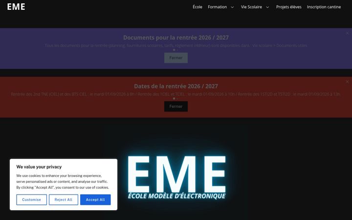 Screenshot ta' eme-enseignement.fr