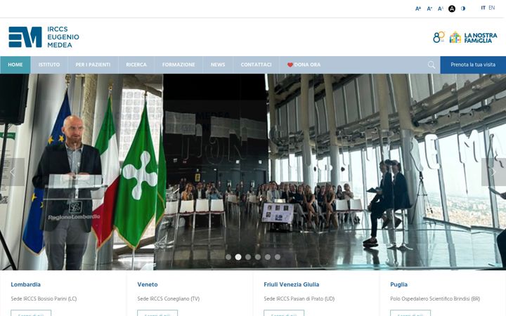Screenshot of emedea.it