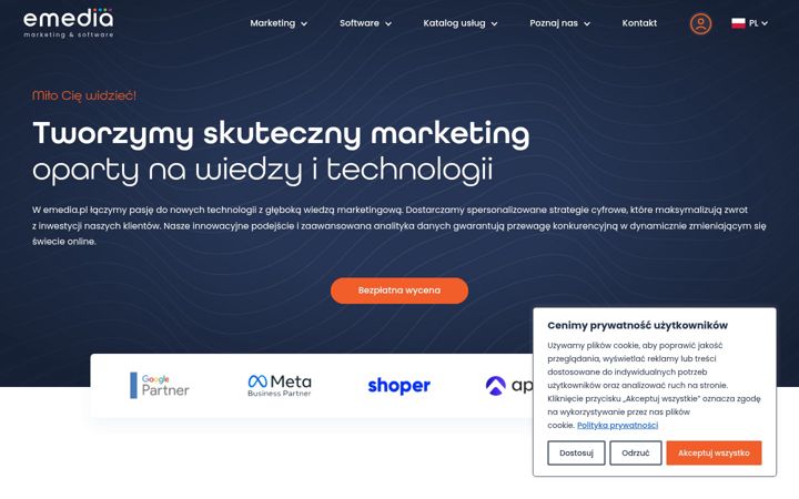 Screenshot of emedia.pl