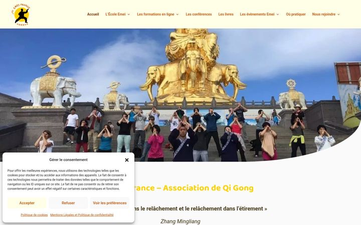 Screenshot of emei-france.com