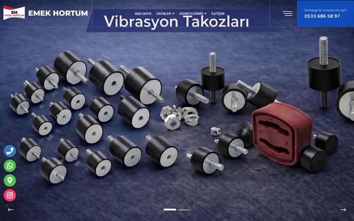 Screenshot of emekhortum.com