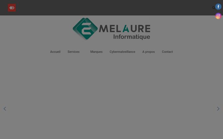 Screenshot of emelaure.fr