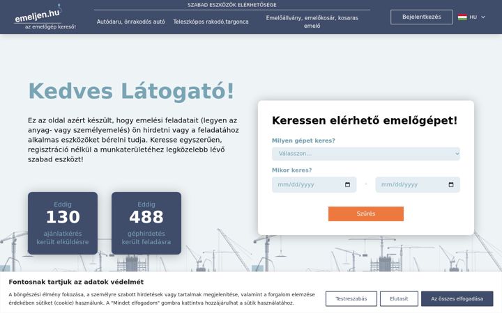 Screenshot of emeljen.hu