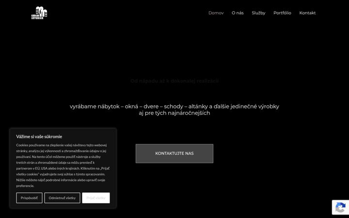Screenshot of ememinterier.sk