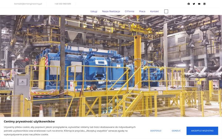 Snímek obrazovky emengineering.pl