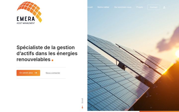 Screenshot of emera-am.com