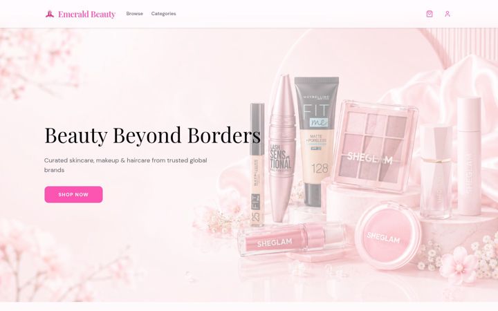 Zrzut ekranu emeraldbeautybd.com