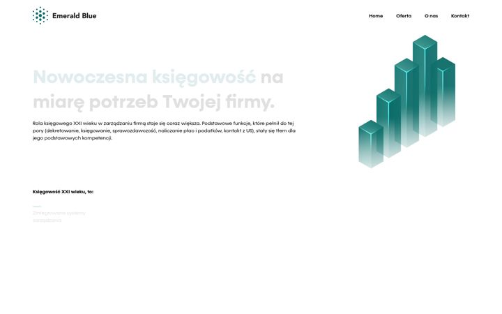 Screenshot of emeraldblue.pl